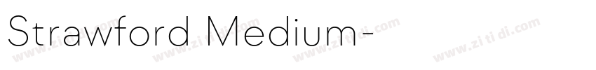 Strawford Medium字体转换 Strawford Medium字体转换